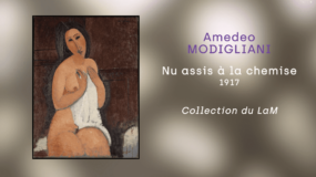 Reg’Arts : « Nu assis à la chemise » de Modigliani