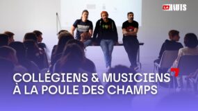 Collégiens & musiciens à La Poule Des Champs