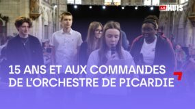 Des lycéens dirigent un concert avec l’Orchestre de Picardie