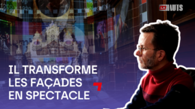 Mais qui se cache derrière les créations du vidéo mapping festival ?