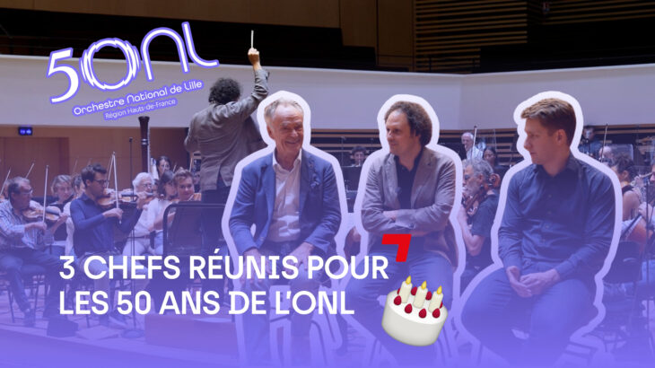 Quand trois générations de chefs montent sur scène.